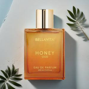 BellaVita Luxury White Oud Unisex Perfume, Honey Freesia Tobacco Woody Fragrance, Holiday Gift