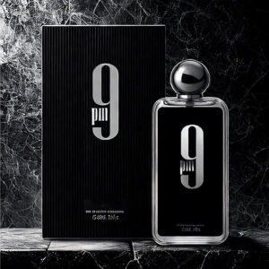 Afnan 9 PM 3.4 fl oz / 100ml Unisex Eau de Parfum Spray, Oriental Gourmand Fragrance