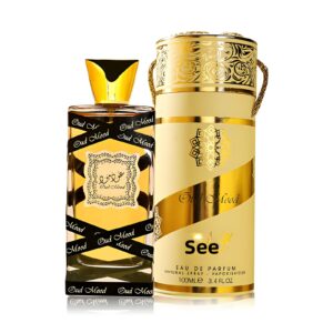 Oud Mood Original Unisex Eau de Parfum 100ml – Premium Long-Lasting Oriental Oud Woody Dubai Arabian Fragrance